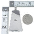 Genuine Sterling Silver Turquoise Inlay Slide Pendant BW71038