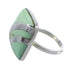 Genuine Sterling Silver Turquoise Jewelry Ring Size 5-1/4 BW64367