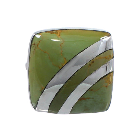 Sterling Silver Turquoise Southwest Jewelry Ring Size 5-1/2 BW64435