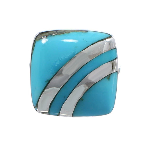 Turquoise Southwest Jewelry Ring Size 7-3/4 MW63860