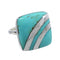 Southwest Turquoise Sterling Silver Ring Size 6-1/4 MW63874