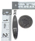 Southwest Sterling Silver Jewelry Multicolor Inlay Pendant QS57860
