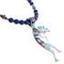 Multicolor Southwest Sterling Silver Kokopelli Necklace Set AX94888