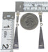 Southwestern Jewelry Sterling Silver Turquoise Post Dangle Earrings AX96031