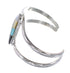 Multicolor Sterling Silver Southwest Cuff Bracelet Jewelry RX95888