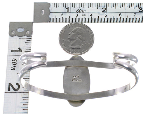 Multicolor Sterling Silver Southwest Cuff Bracelet Jewelry RX95888