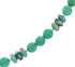 Sterling Silver Native American Turquoise And Amazonite Bead Necklace RX96111