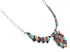 Multicolor Link Necklace And Earrings Jewelry Set GS57329