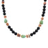 Multicolor Navajo Silver Bead Necklace AX99951