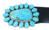 Navajo Turquoise And Genuine Sterling Silver Concho Belt SX105010