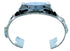 Sterling Silver Native American Turquoise Leaf Cuff Watch SX105578