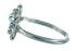 Native American Authentic Sterling Silver And Turquoise Jewelry Ring