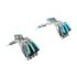 Native American Zuni Indian Jewelry Silver Turquoise Earrings ES12263