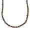Native American Sterling Silver Turquoise And Coral Bead Necklace SX108125