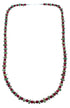 Native American Sterling Silver Turquoise And Coral Bead Necklace SX108125