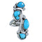 Navajo Turquoise And Authentic Sterling Silver Ring