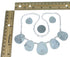 Southwest Jewelry Multicolor Inlay Link Necklace Earrings Set PX36799