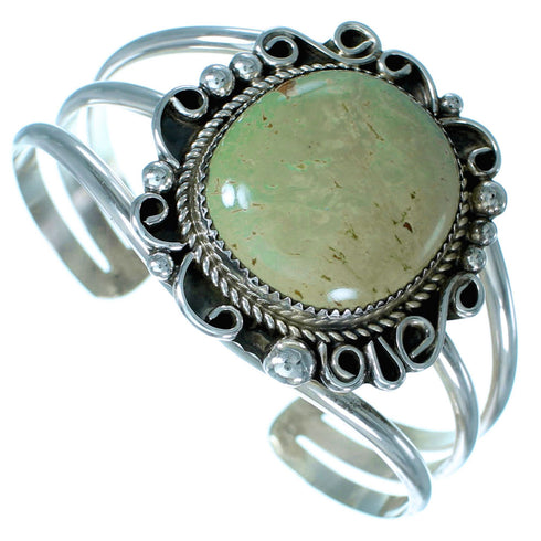 Sterling Silver Turquoise American Indian Cuff Bracelet LX113662
