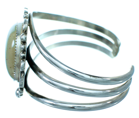 Sterling Silver Turquoise American Indian Cuff Bracelet LX113662