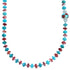 Sterling Silver Multicolor Southwestern Bead Necklace SX115009