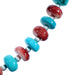 Sterling Silver Multicolor Southwestern Bead Necklace SX115009