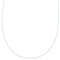 Genuine Sterling Silver Italian Figaro Chain 18" Necklace JX120899