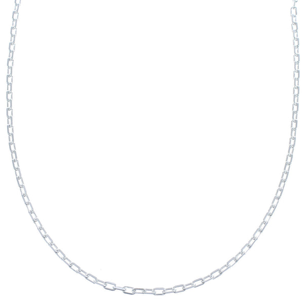 Genuine Sterling Silver Italian Anchor Chain 16" Necklace JX120900