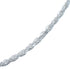 Gorgeous Sterling Silver Italian Rope Chain 16" Necklace JX120891