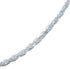 Sterling Silver Italian Rope Chain 18" Necklace JX120892