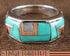 Turquoise Multicolor Sterling Silver Jewelry Ring Size 6-1/2 RS38580