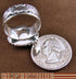 Multicolor Silver Native American Design Ring Size 8-1/2 RS46241