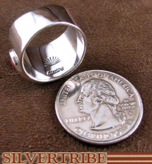 Opal Multicolor Inlay and Sterling Silver Ring Size 6-1/4 RS46935