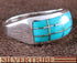 Southwestern Turquoise Ring Size 4-3/4 Sterling Silver Jewelry DS56233
