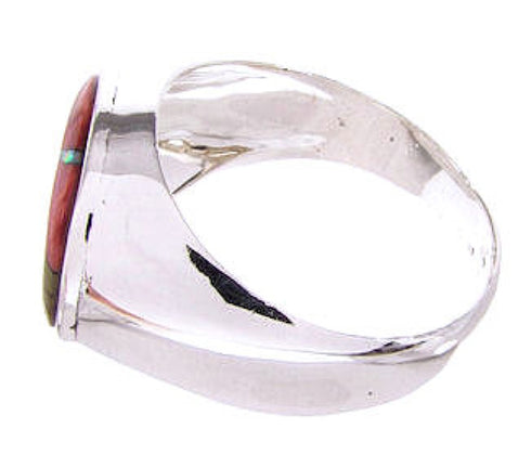 Native American Pueblo Or Village Design Ring Size 12-1/2 AW67226