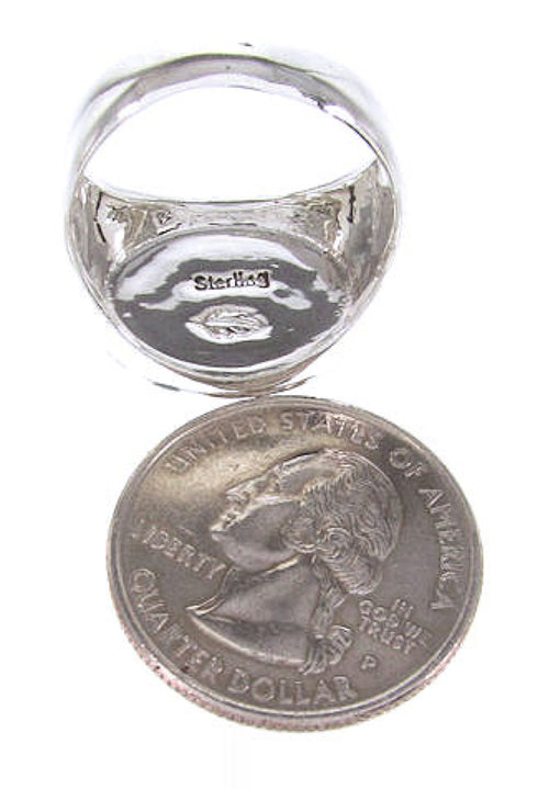 Multicolor Native American Village Design Ring Size 9-1/2 AW67257