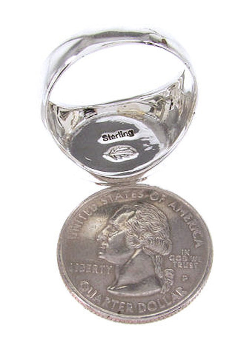 Native American Village Design Multicolor Ring Size 10-1/4 AW67300