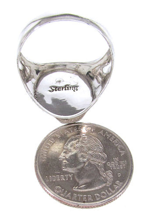 Multicolor Native American Design Jewelry Ring Size 12-1/4 YS67027