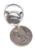Native American Design Silver Multicolor Ring Size 11-1/2 YS67041