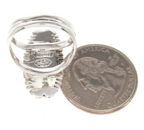 Inlay Multicolor Southwest Ring Size 6-3/4 XS57173