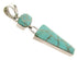 Southwest Genuine Sterling Silver And Turquoise Inlay Pendant OS58419