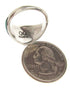 Multicolor Southwest Ring Sterling Silver Jewelry Size 7-3/4 CS59547