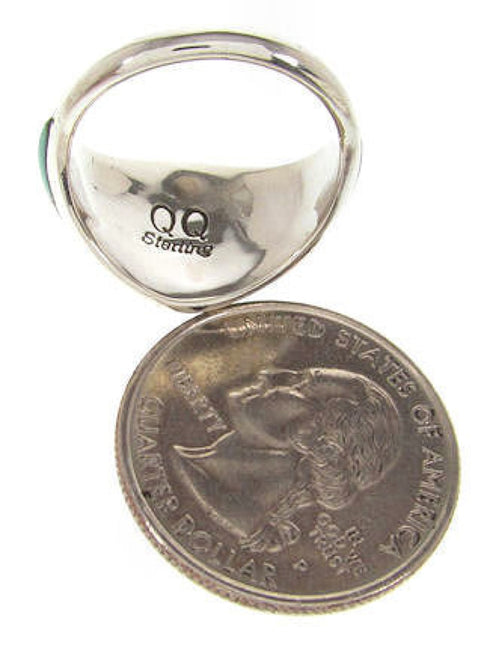 Sterling Silver Multicolor Southwest Ring Size 7-3/4 CS59581