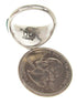 Sterling Silver Multicolor Southwest Ring Size 7-3/4 CS59581