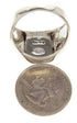 Silver Multicolor Native American Design Ring Size 12-1/4 YS64598