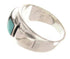 Sterling Silver And Multicolor Inlay Ring Size 8-3/4 XS57923