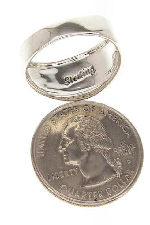 Multicolor Silver Native American Design Ring Size 6-3/4 JW65916