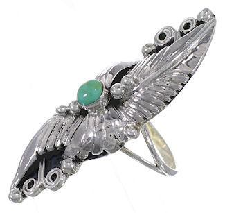 Turquoise Sterling Silver Ring Size 6-1/2 VS60904