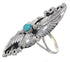 Turquoise and Sterling Silver Ring Size 4-3/4 VS60916