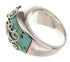 Turquoise Silver Southwestern Jewelry Ring Size 6-3/4 YS61054