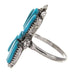 Zuni Turquoise And Sterling Silver Ring